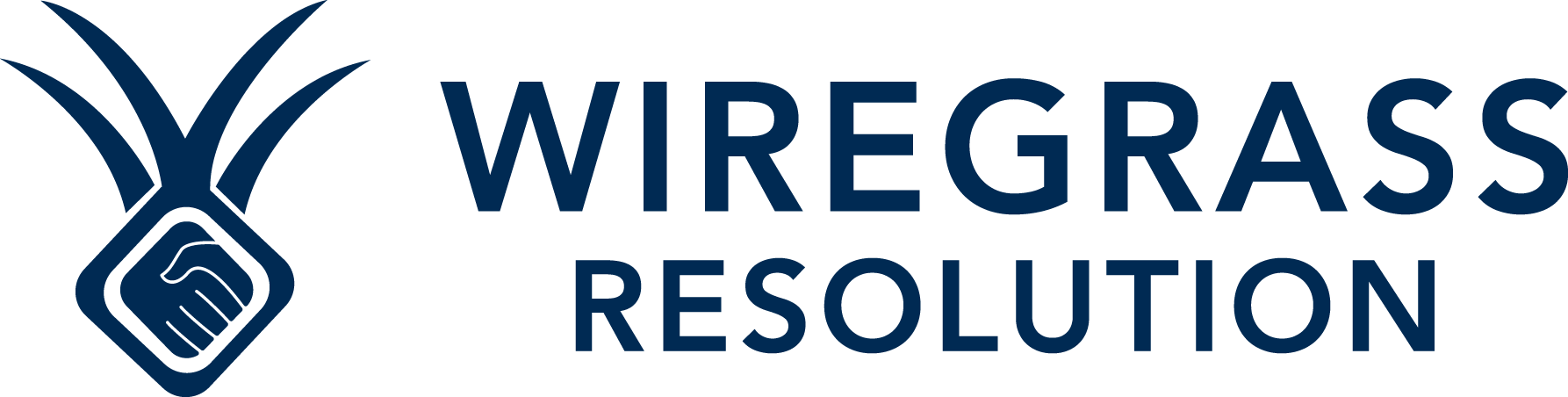 Wiregrass Horizontal Blue Logo